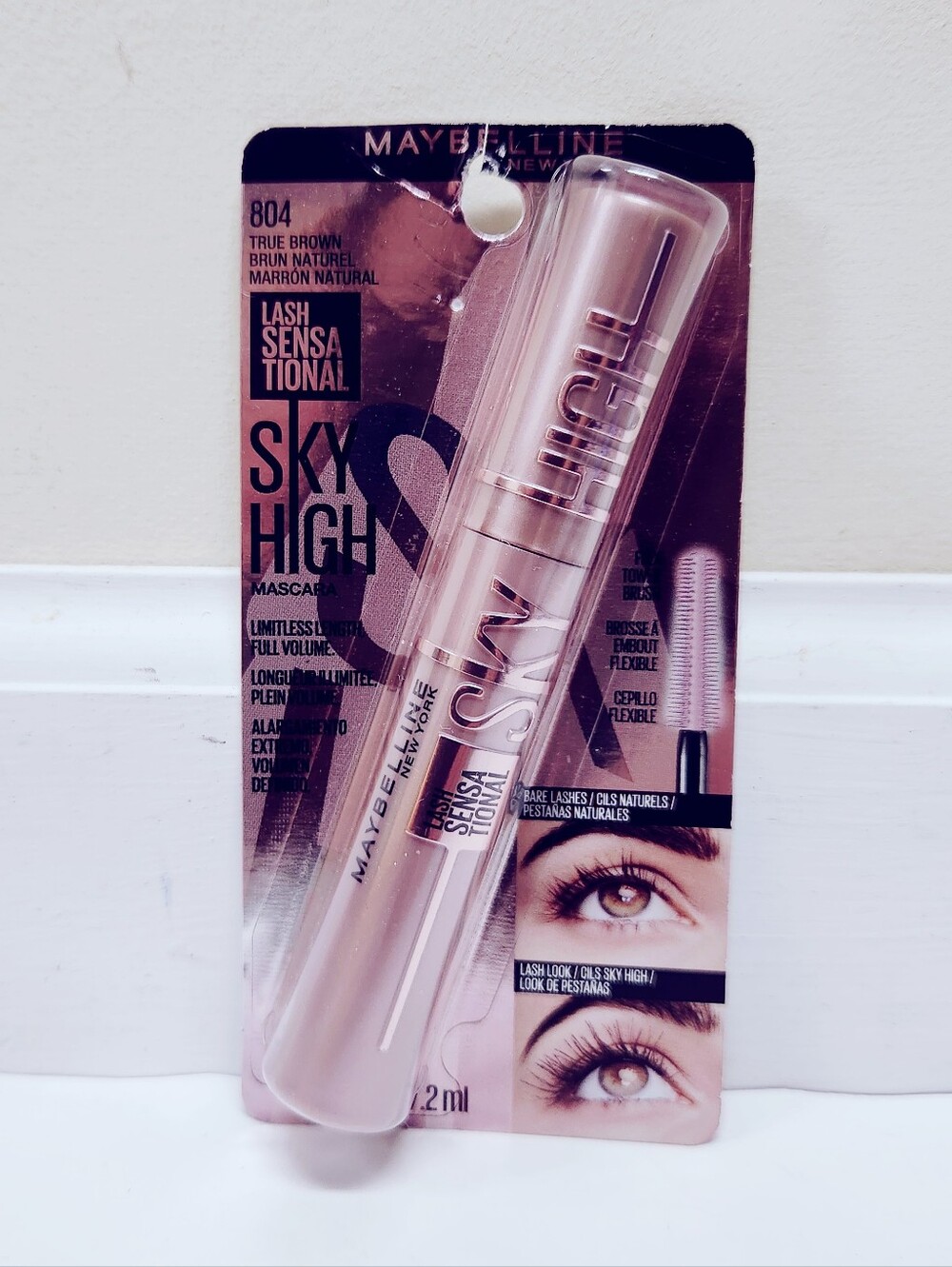 🐢2/$15 Maybelline Lash Sensational Sky High Washable Mascara True Brown